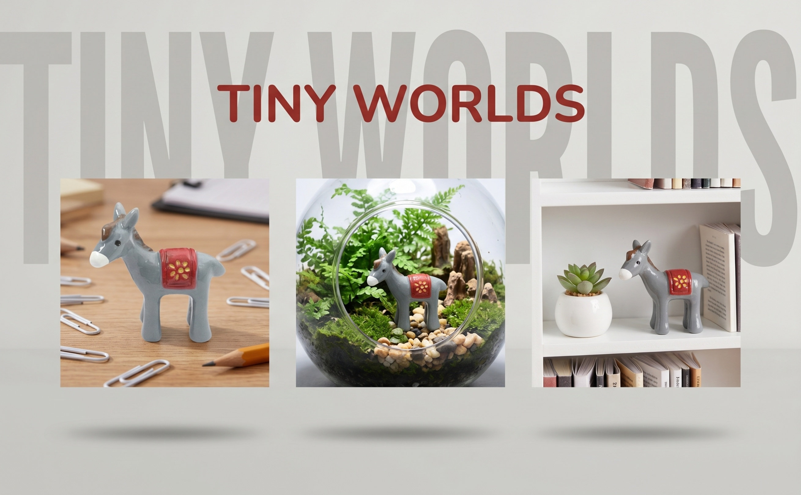 12個入り レジン製ミニチュアロバのガーデンオーナメント。マ - Bonsai Garden Landscape Design のレビューと価格